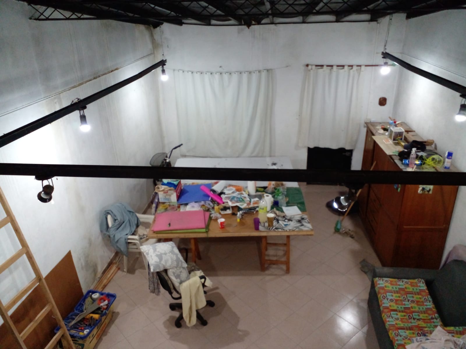 Espacio de exposición en la Galería Mente Abierta, Ribera de Quilmes